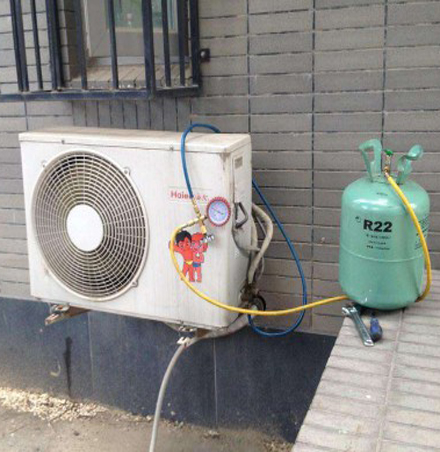 兴宾空调加氟